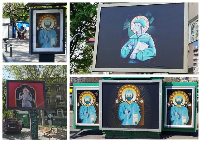 Remesh transformă bannerele din campania „Medicii Eroi” în genți