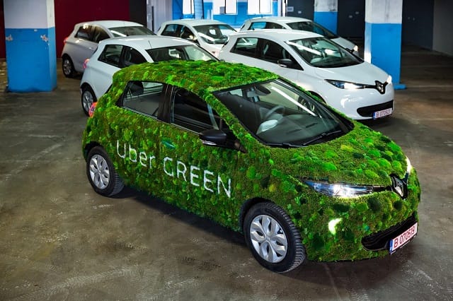Uber va deveni o platforma de mobilitate cu zero emisii