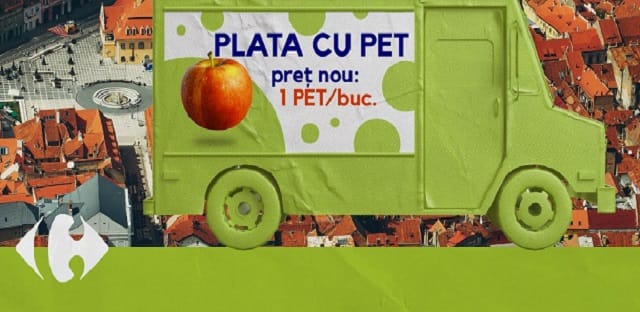 Carrefour România reia programul “Plata Cu PET-ul” în 6 orașe din țară