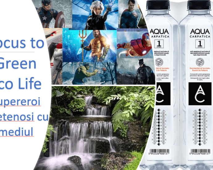 „Focus to Green Eco Life” – supereroi din desenele animate prietenoși cu mediul