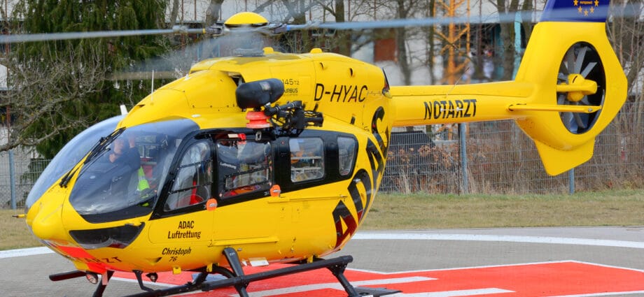 Un elicopter de salvare a efectual primul zbor cu combustibil sustenabil