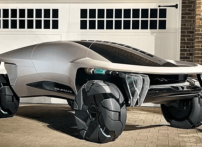 Masina de teren din viitor: DeLorean Omega 2040