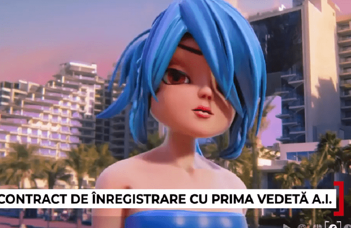 Noonoouri, vedeta generată de inteligenţa arificială. Contractul de înregistrare cu o voce AI