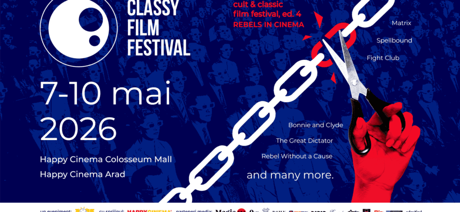 Classy Film Festival aduce filmele clasice mai aproape